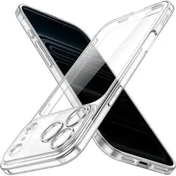Handyhülle iPhone 17 Pro mit Kameraschutz - Schütze dein iPhone 17 Pro stilvoll! Diese durchsichtige Hülle bietet umfassenden Kameraschutz und lässt das elegante Design sichtbar. Ultraleicht, kratzfest und perfekt für kabelloses Laden – der ideale Begleiter für jeden Tag.