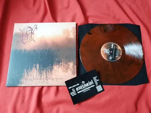 DAWN - Naer Solen Gar Nier For Evogher - orange black smoke Vinyl LP - NEU
