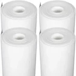 Malervlies Glasvlies Tapete Weiß 200 m²