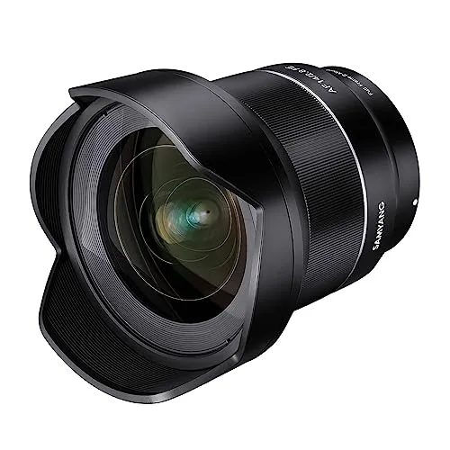 SAMYANG Weitwinkel Objektiv AF 14mm F2,8 für Sony FE - Objektiv für spiegellose Vollformat- und APS-C-Kameras, beeindruckende Ultra-Weitwinkel-Perspektiven und schneller Autofokus für kreative Fotografie.