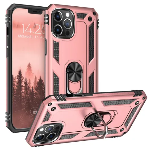 Handy Hülle für Apple iPhone 12 Pro Max Handyhülle Schutz Cover Case Rosa