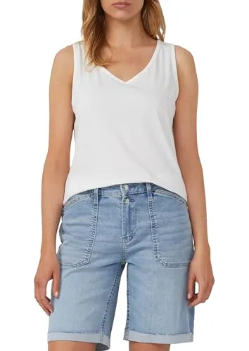 s.Oliver Jersey-Top mit Cut-Out und Schleife