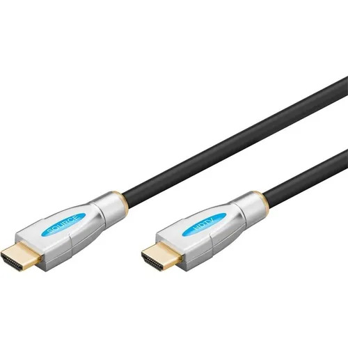 20m langes Standard HDMI™ Kabel mit Ethernet und Signalverstärker, vergoldet