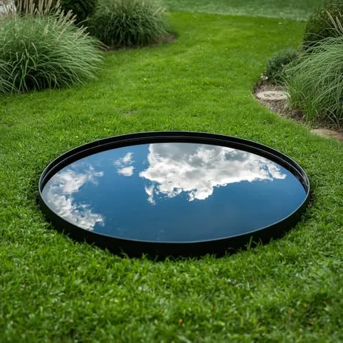 Findway Gardens Wasserschale Rund 100 in schwarz von Findway Gardens