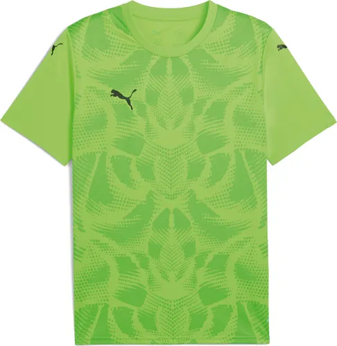 Puma teamULTIMATE Trikot Herren neongrün schwarz Gr XL