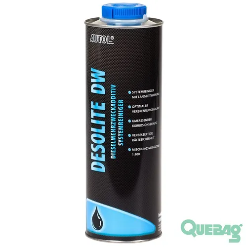 Desolite DW 1L Diesel Fließverbesserer & Frostschutz - Winterzusatz für Dieselmotoren, verbessert die Fließfähigkeit und schützt vor Frost, ideal für kalte Temperaturen.