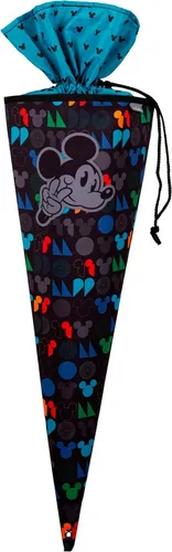 McNeill Schultüte Mickey Mouse - Schultüten, 70 cm groß, aus strapazierfähigem Polyester – der perfekte Begleiter für einen unvergesslichen Schulstart!