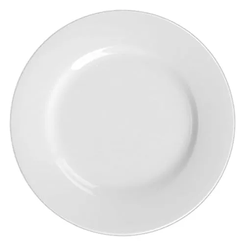 Holst Porzellan VLT 024 Teller flach 24 cm Vital Level, weiß, 24 x 24 x 2.5 cm, 2 Einheiten