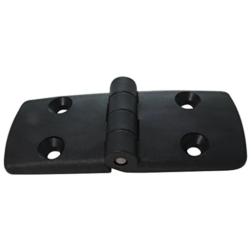 Scharnier Kombischarnier Kunststoff 60/60 nicht aushängbar 48 x 115 mm schwarz