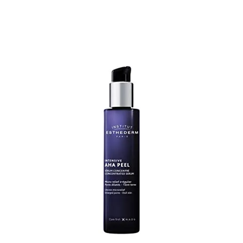 Institut Esthederm Intensive AHA Peel Serum 30ml - Gesichtsserum mit AHA für ein verfeinertes Hautbild, spendet intensive Feuchtigkeit und verleiht einen sanften Blütenduft.