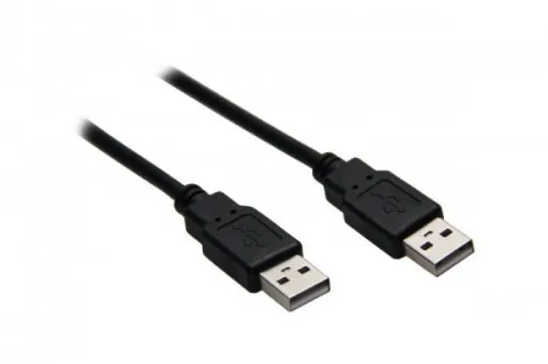Wentronic USB 2.0 Hi-Speed Kabel 5 m, Schwarz, 5 m - USB 2.0-Stecker (Typ A) > USB 2.0-Stecker (Typ A)
