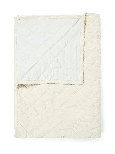 ESSENZA Tagesdecke Billie Meringue, 270x265 cm in weiß von Essenza