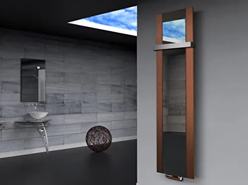 Badheizkörper Design Singapur 3 in braun von Szagato