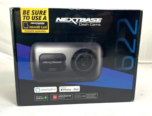 Nextbase 622GW - GPS Dashcam mit WLAN und Bluetooth, eingebautem Display und Nachtsicht für optimale Sicherheit unterwegs