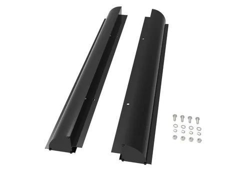 enjoy solar® Aluminium Solarmodul Halterung 670mm Schwarz - Solar- & PV-Montagesysteme, ideal für Wohnmobile, Caravan und Boote; hochwertige eloxierte Aluminium-Halterung mit vorgebohrten Löchern für einfache Montage und optimalen Windwiderstand.