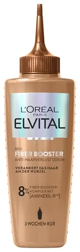 L'Oréal Paris Fiber Booster Anti-Haarverlust-Kopfhaut-Serum - Haarserum gegen Haarausfall, generiert 7000 neue Haarfasern für dichteres und stärkeres Haar, reduziert Haarbruch um 10x und beschleunigt das Haarwachstum.