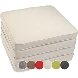 sunnypillow BALI Stuhlkissen 4er Set von sunnypillow