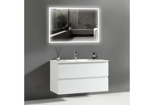 Alpenberger Badmöbel-Set mit LED Spiegel von Alpenberger