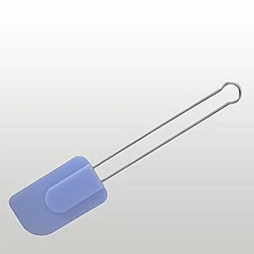 Kelomat Teigschaber 8cm Silikon Und Edelstahl in weiß von Riess