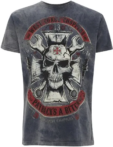 WEST COAST CHOPPERS Mechanic T-Shirt blau XXL