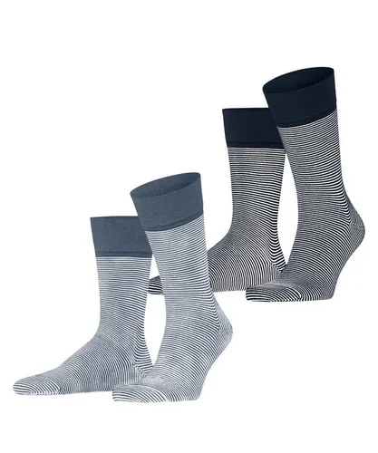 Esprit Socken Allover Stripe 2-Pack (2-Paar) mit feinen Streifenmuster