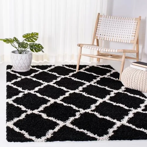 Produktbild SAFAVIEH Zottelig Teppich für Wohnzimmer, Esszimmer, Schlafzimmer