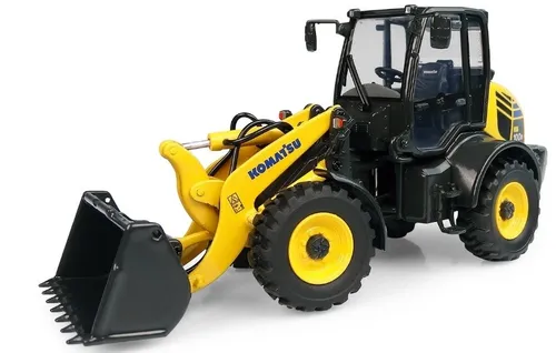 UNIVERSAL HOBBIES UH8145 Radlader Komatsu WA100M-8 - Sonstige, detailliertes Modell im Maßstab 1:50 für Sammler und Liebhaber von Baumaschinen.