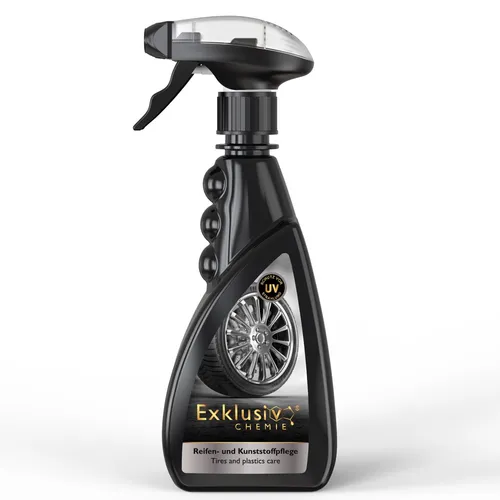 Exklusiv Chemie Reifenpflege Auto, Reifenglanz, Kunststoff & Gummipflege - 500ml