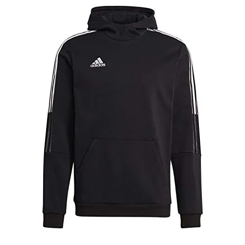 adidas Herren Tiro21 Hood Sweatshirt, Schwarz, M EU