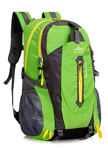 Besrina 40L Leichtes Wandern Rucksack, Multifunktions Wasser-resistent Casual Camping Trekking Rucksack für Radfahren Reisen Klettern Outdoor Sport