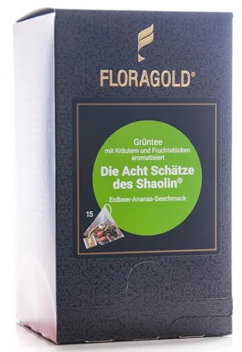 FLORAGOLD Pyramidenbeutel GT Die Acht Schätze des Shaolin, 1er Pack (1 x 45 g)