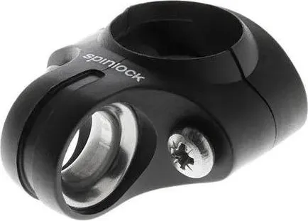 Spinlock Rollleine-halterung 25 Mm Schwarz Schwarz One Size