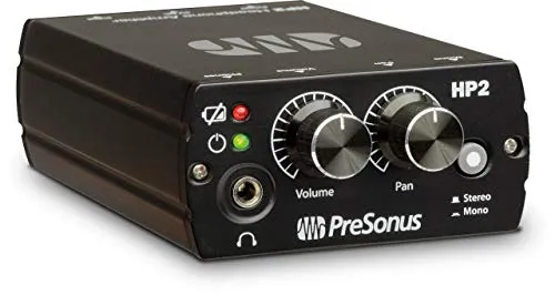 PreSonus HP2 | Hochwertiges Kopfhörer-Zubehör - Kopfhörer-Zubehör in Schwarz, ideal für den professionellen Einsatz und bietet eine verbesserte Klangqualität.