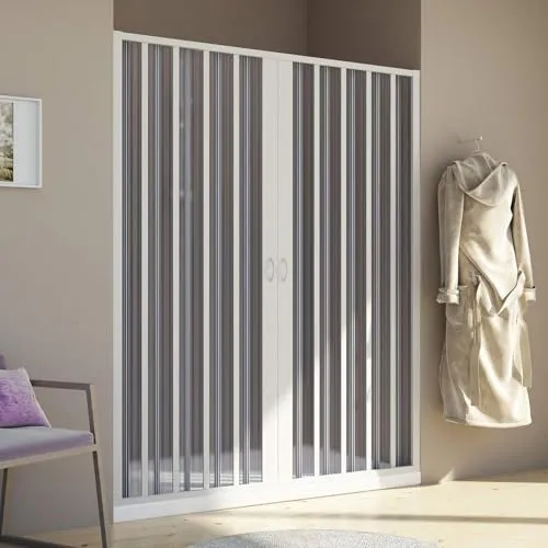 Forte Duschtür in PVC 160 cm H185 mod. Aura Zentral