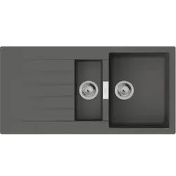 S52 S520-F530 Einbauspüle mit automatischer Ablaufgarnitur von Hansgrohe