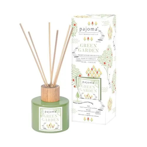 Raumduft Diffuser Green Garden, 100 ml mit Stäbchen