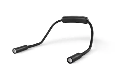 MeLiTec Leselampe Flexreader - USB Leuchte zum Umhängen