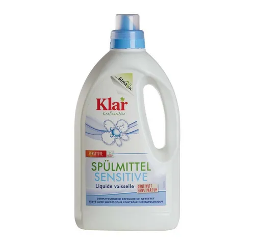 Almawin Klar - Spülmittel - Sensitive 1,5L Geschirrspülmittel