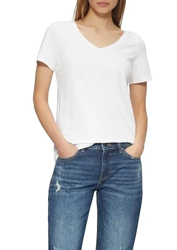 s.Oliver T-Shirt mit V-Ausschnitt