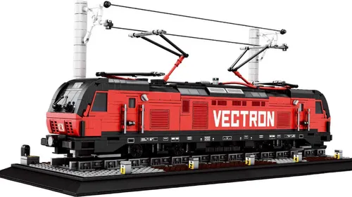 Reobrix 66019 Vectron Lokomotive - 1.889 Teile - Baukästen & Bausteine - Hochwertiges Konstruktions-Spielset aus umweltfreundlichem ABS-Kunststoff, ideal für kreative Bauprojekte ab 8 Jahren.