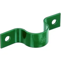 Gust. Alberts GmbH & Co. KG Rohrschelle grün zur Befestigung von Zaunpfosten