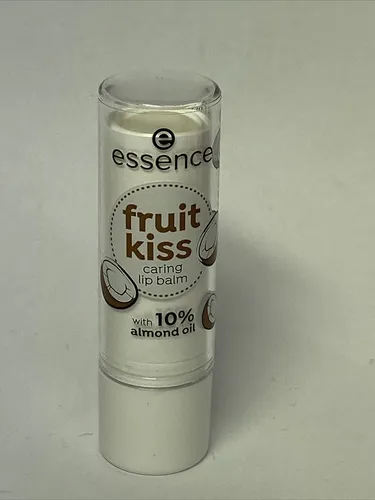 Essence: fruit kiss caring lip balm - 06 Coconut Lust- weiss- 4,8g