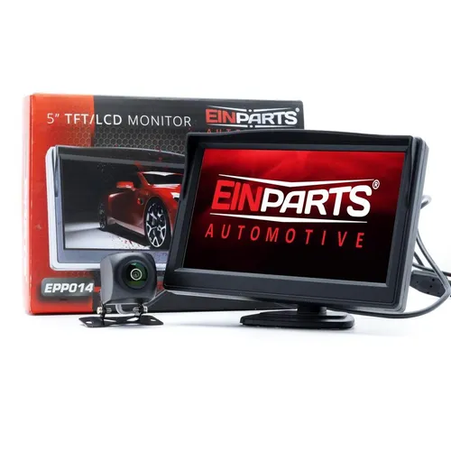 EINPARTS HD Auto-Rückfahrkamera 170° mit TFT-LCD-Display