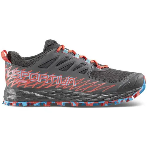 La Sportiva Damen Lycan GTX Traillaufschuhe - Karbongrau, Hibiskus, 38 EU - Wanderschuhe mit atmungsaktiver Gore-Tex-Technologie, die optimalen Schutz und Komfort auf jedem Terrain bietet.