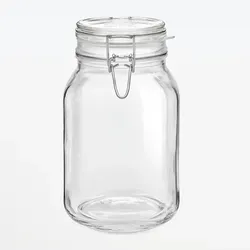 Bormioli Rocco Fido Glasgefäß Set [6 Stück] - Vorratsgefäße & -gläser, stilvolles Design mit luftdichtem Verschluss für optimale Frische und Lagerung.