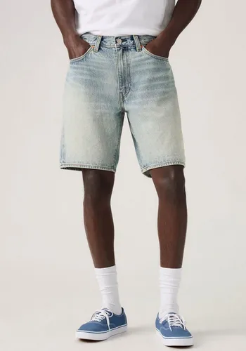 Levi's Herren Bermudashorts 468 blau (31) - Lässige Bermudashorts im 90er-Jahre-Stil, perfekt für entspannte Tage. Die lockere Passform und der mittellange Schnitt sorgen für hohen Tragekomfort. Hergestellt aus hochwertigem Denim.