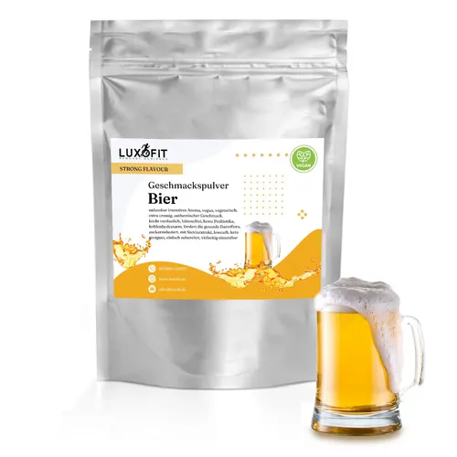 Bier Geschmackspulver Flavour Pulver kalorienarm 300 g
