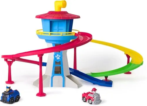 Paw Patrol Playset Turm mit Mini-Fahrzeug