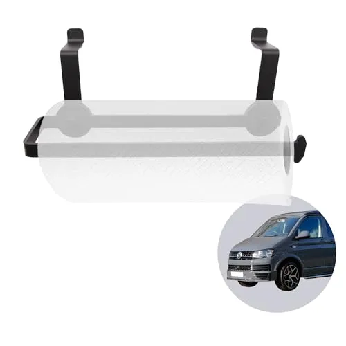 Parts magnetischer Küchenrollenhalter für VW T5 T6 T6.1 California - Praktischer Küchenrollenhalter mit Magnet, speziell für VW T5, T6 und T6.1 California, ideal für Ordnung und schnellen Zugriff in Ihrem Fahrzeug.