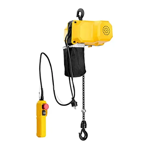 Steinberg Systems Elektrokettenzug SBS-ECH-300/3 - Seilwinde mit 300 kg Traglast und 3 m Hubhöhe, ideal für Lager und Werkstätten. Flexibel steuerbar per Fernbedienung, robust und sicher dank IP54 Schutzklasse.